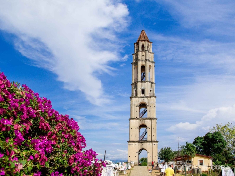 Manaca Iznaga Tower  panoramic view,Trinidad - Excursión “Descubriendo la zona central de Cuba”