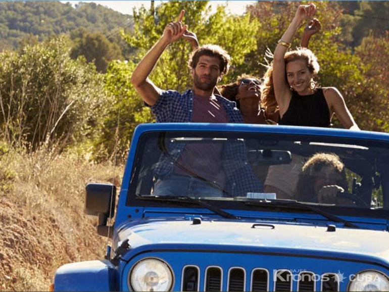 	Jeep safari rallying off road through the Cuban countryside - Jeep Safari “Discover Tour and Boat Safari”