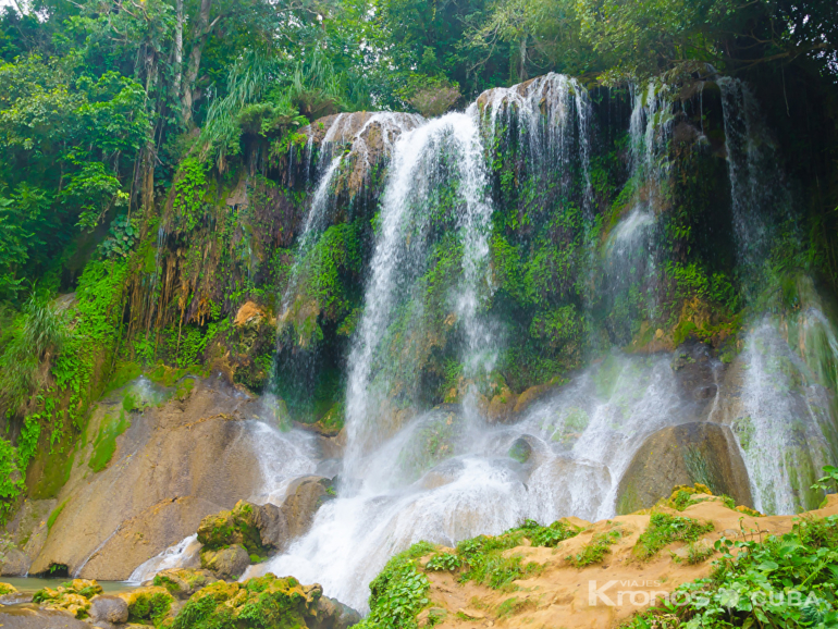 Natural pool at El Nicho Water Falls, Topes de Collantes natural park. - "El Nicho - Trinidad- Cienfuegos" Tour