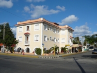 Panoramic hotel view