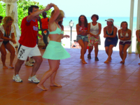 Cuban dancing lesson