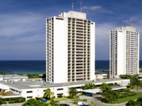 Panoramic hotel view