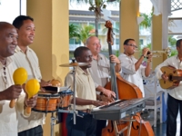 Traditional cuban music at hotel