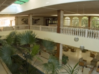 Panoramic lobby view