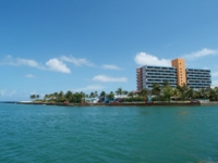 Panoramic hotel & Canal of “Paso de Malo” view