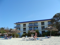 Panoramic hotel & beach view