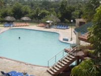 Panoramic pool view