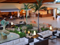 Panoramic lobby & reception view