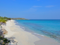 Playa Esmeralda panoramic view