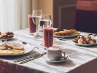 Breakfast services at the hotel