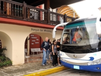 Shuttle bus to Old Havana