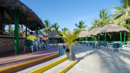 Los Bohíos Beach restaurant