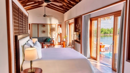 Water Villa Bedroom