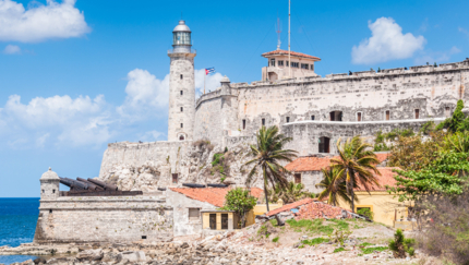 Castillo de los 3 Reyes del Morro, Havana, CUBA: 100% NATURAL Group Tour