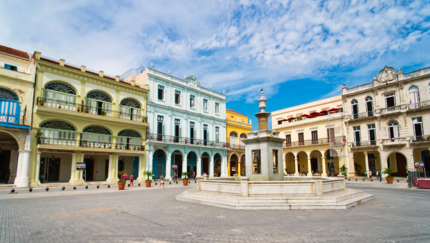 Old square, Old Havana, FROM EAST TO WEST Group Tour