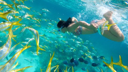 Snorkeling in Cayo Levisa, BIKE TOUR WESTERN CUBA