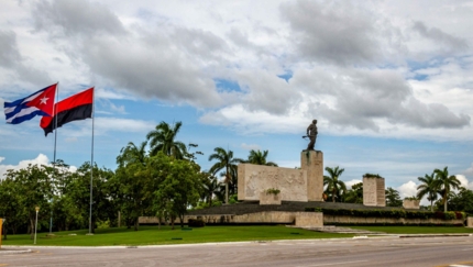 Complex Commander Ernesto Che Guevara sculpture, panoramic view, Santa Clara city