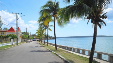 Malecón de Cienfuegos,  MOTORCYCLE TOUR FROM HAVANA TO SANTIAGO DE CUBA.