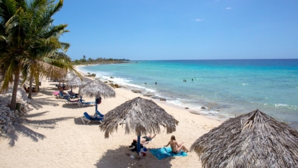 Ancón Beach, Trinidad city, CENTRAL CUBA BIKE RIDE, private tour