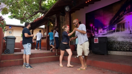 Salsa classes, Trinidad city, CENTRAL CUBA BIKE RIDE, private tour