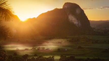 Sunrise at Los Acuáticos, Viñales Valley, QUEER CUBA, private tour