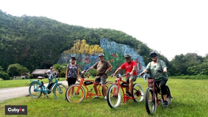 Prehistoric Mural, Viñales, BIKE TOUR VIÑALES VALLEY