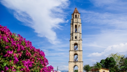 Manaca Iznaga tower, sugar mill, BIKE TOUR WESTERN AND CENTRAL CUBA.