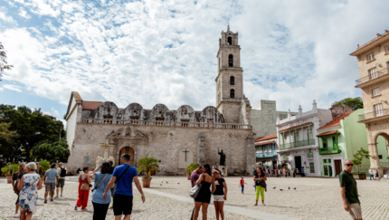 Plaza San Francisco de Asis en La Habana