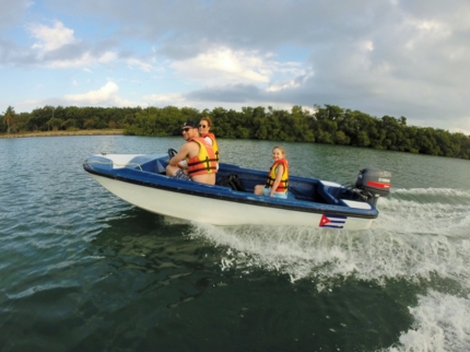 Boat adventure , Varadero