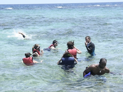 Snorkeling at Playa Coral, Matanzas