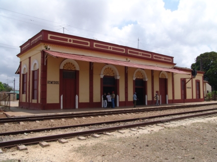 Trains station panoramic view, Remedios city