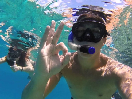 Snorkeling in Punta Perdiz- Matanzas