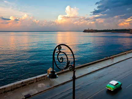 Panoramic view Malecon Ave