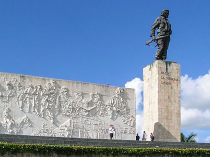 Revolution Square Ernesto Che Guevara in Santa Clara City.