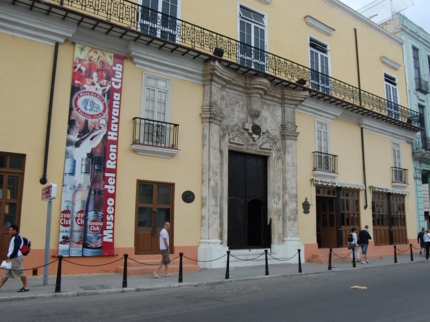 The Havana Club Rhum Museum panoramic view