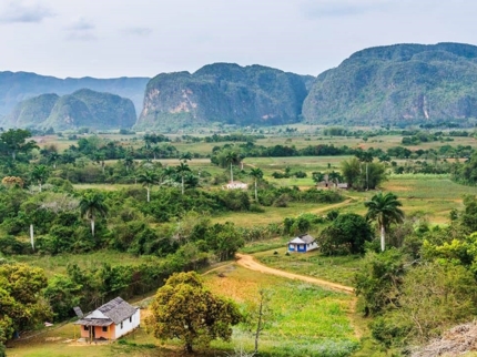 Viñales valley panoramic view