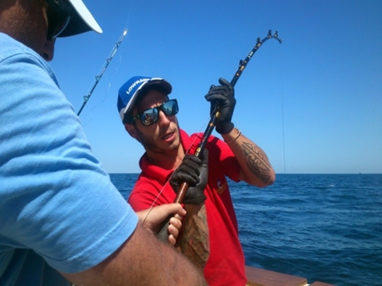 Deep sea fishing tour at Cayo Santa María
