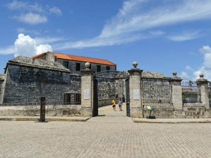 Castillo de la Real Fuerza Museum panoramic view, Old Havana