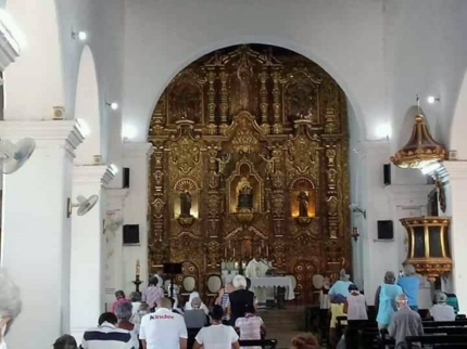 Sunday mass, San Juan de los Remedios church