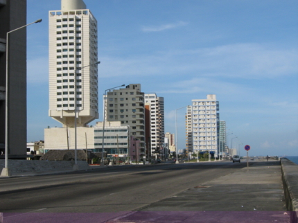 Havana city and the Malecon panoramic view