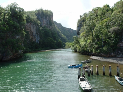 Yumurí river, Baracoa, Cuba