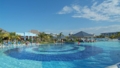 Panoramic pool view