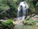 Soroa waterfall panoramic view